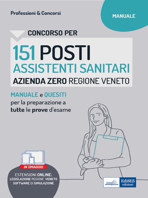 cover image of Concorso per 151 posti Assistenti sanitari, Azienda zero, Regione Veneto